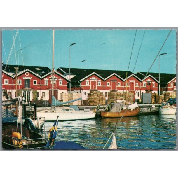 Skagen - Fiskepakhusene - Postkort - Brugt