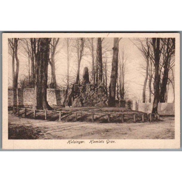 Helsing�r - Hamlets Grav - Postkort - Ubrugt