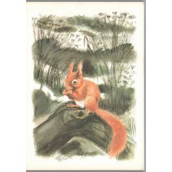 Julemrke 1991 p Postkort