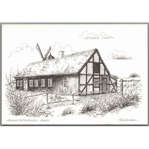 Skagens Fortidsminder - Postkort - Ubrugt