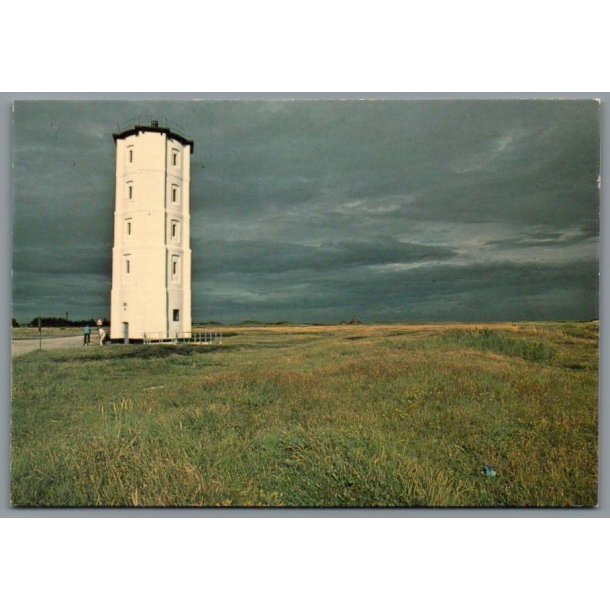 Skagen - Det hvide Fyr - Postkort - Ubrugt