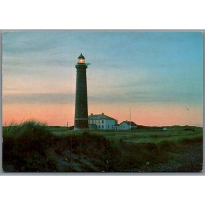 Skagen - Aftenstemning ved Fyret - Postkort - Brugt