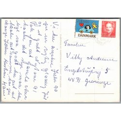 Julemrke 1960 p Postkort