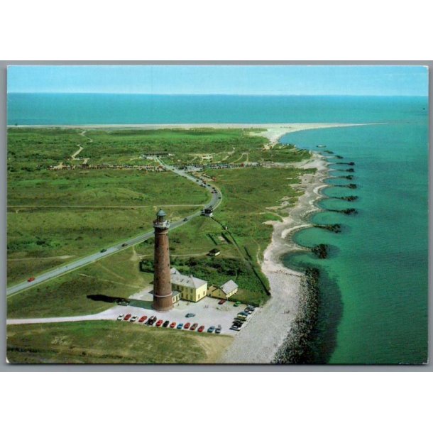 Skagen - Fyr og Grenen - Postkort - Brugt