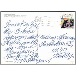 Skagen - Fyr og Grenen - Postkort - Brugt