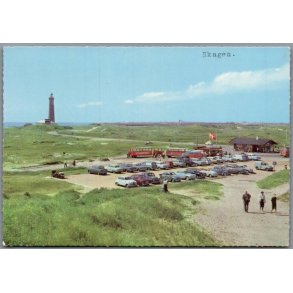 Skagen - Udsigt mod Fyret - Postkort - Brugt