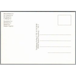 Fyrtrne langs Jyllands vestkyst - Postkort - Ubrugt