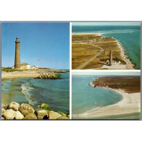 Skagen - Fyr - Postkort - Ubrugt