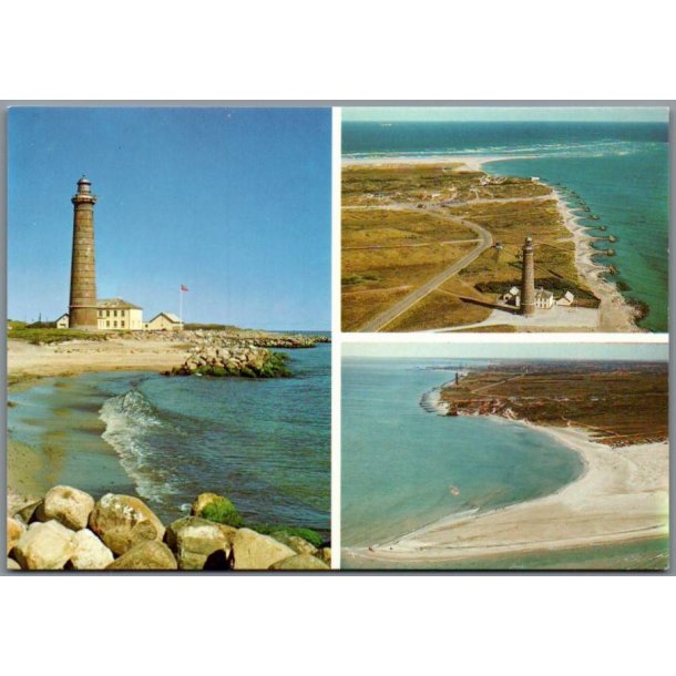 Skagen - Fyr - Postkort - Ubrugt