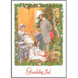 Julemrke 1960 p Postkort