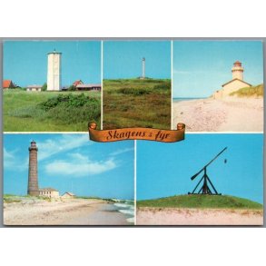 Skagens - Fyr - Postkort - Ubrugt