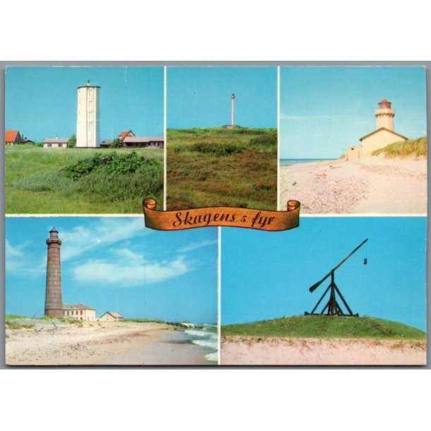 Skagens - Fyr - Postkort - Ubrugt
