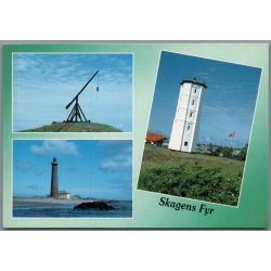 Skagen - Fyr - Postkort - Ubrugt