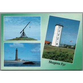 Skagen - Fyr - Postkort - Ubrugt