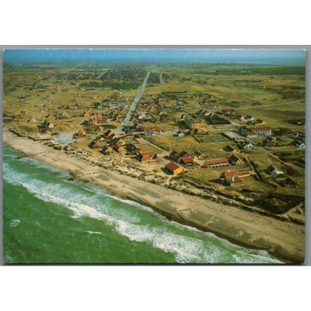 Gl. Skagen set fra Luften - Postkort - Brugt