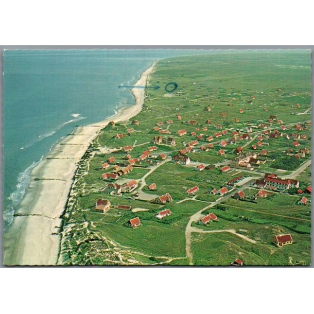 Gl. Skagen set fra Luften - Postkort - Brugt