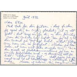 Gl. Skagen set fra Luften - Postkort - Brugt