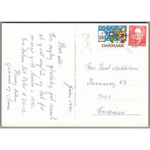 Julemrke 1960 p Postkort