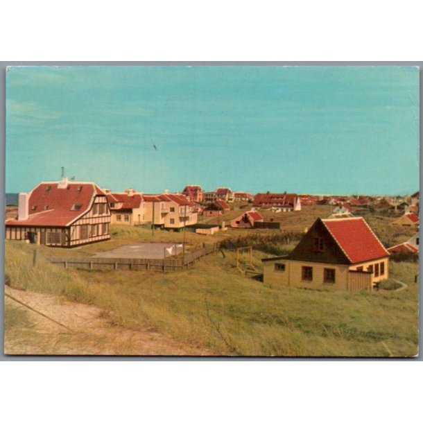 Gl. Skagen - Udsigt over Byen - Postkort - Brugt