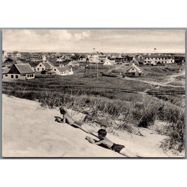 Gl. Skagen - Postkort - Brugt