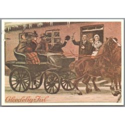 Julemrke 1960 p Postkort