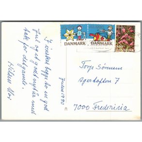 Julemrke 1960 p Postkort