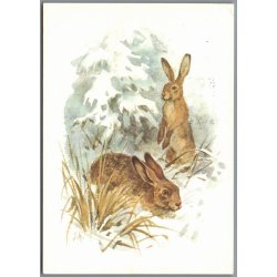 Julemrke 1960 p Postkort