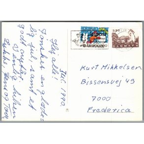 Julemrke 1960 p Postkort