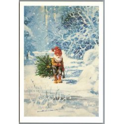 Julemrke 1960 p Postkort