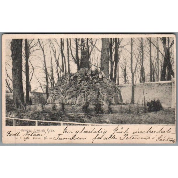 Helsing�r - Hamlets Grav - Postkort - Brugt