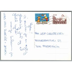 Julemrke 1960 p Postkort