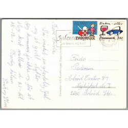 Julemrke 1960 p Postkort