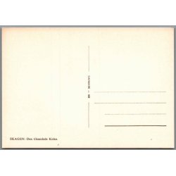 Skagen - Den tilsandede Kirke - Postkort - Ubrugt