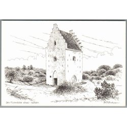 Skagen - Den tilsandede Kirke - Postkort - Ubrugt