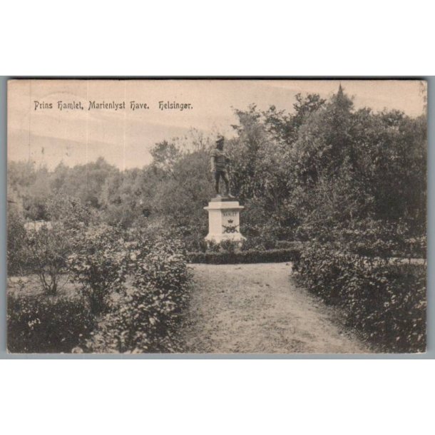 Prins Hamlet - Marienlyst Have - Helsing�r - Postkort - Brugt