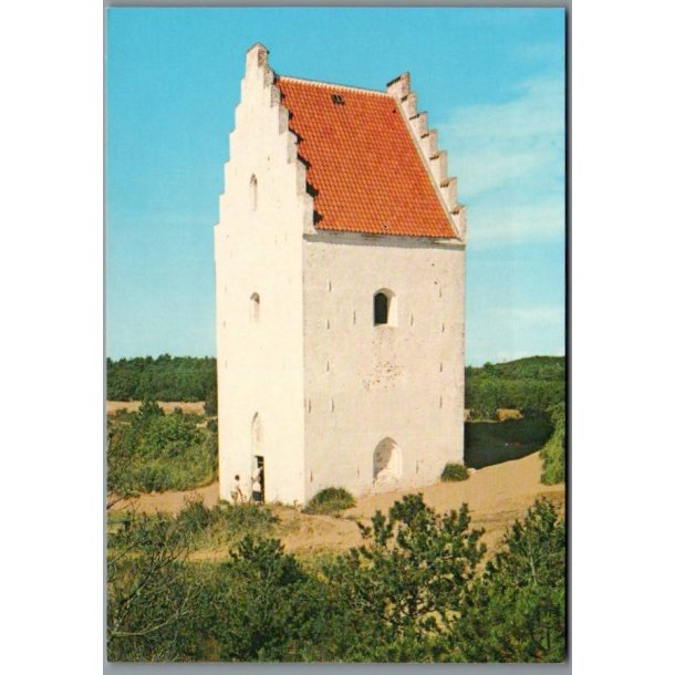 Skagen - Den tilsandede Kirke - Postkort - Ubrugt