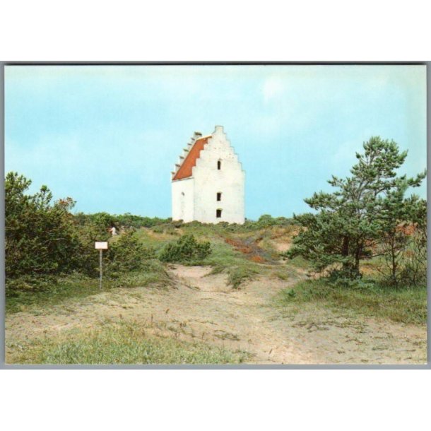 Skagen - Den tilsandede Kirke - Postkort - Ubrugt