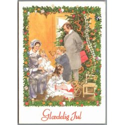 Julemrke 1960 p Postkort