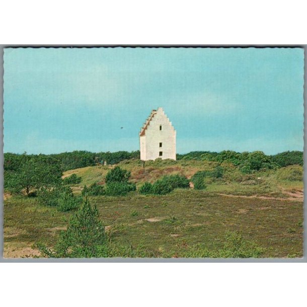 Skagen - Den tilsandede Kirke - Postkort - Brugt