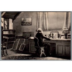 Skagen - Holger Drachmann i sit arbjedsvrelse - Postkort - Ubrugt