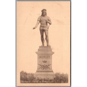 Hamlet Statue - Marienlyst - Helsing�r - Postkort - Ubrugt