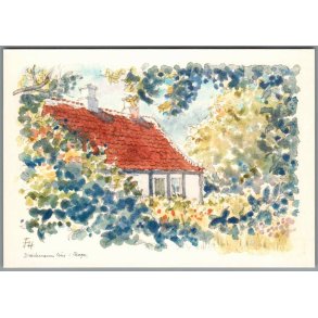 Drachmanns Hus -  Skagen - Postkort - Ubrugt