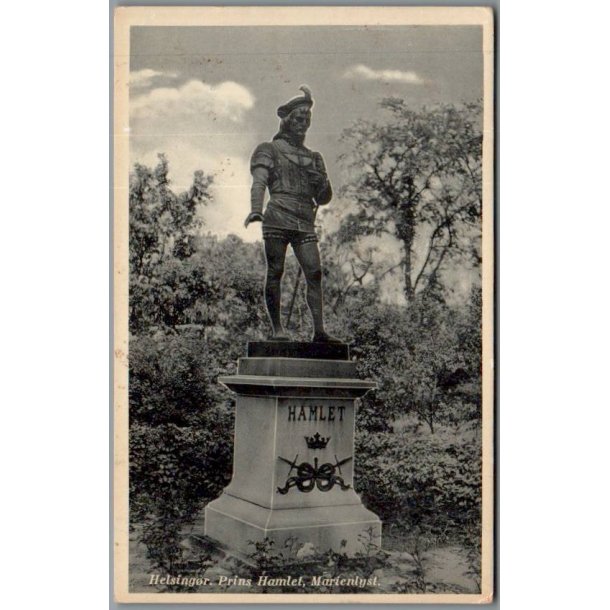 Helsing�r - Prins Hamlet - Marienlyst - Postkort - Ubrugt