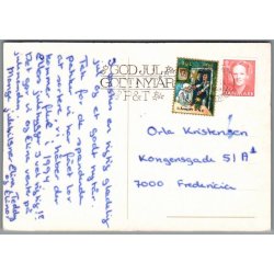 Julemrke 1993 p Postkort