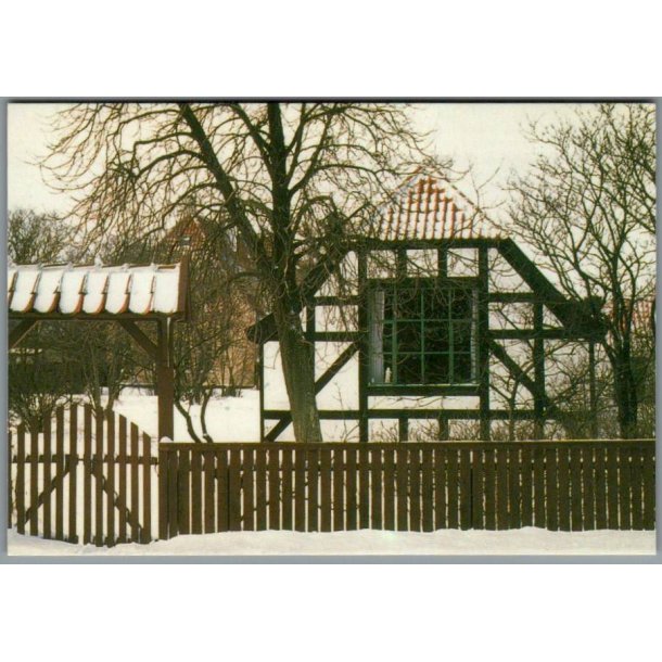 Drachmanns Hus Vinter -  Skagen - Postkort - Ubrugt