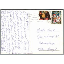 Julemrke 1993 p Postkort