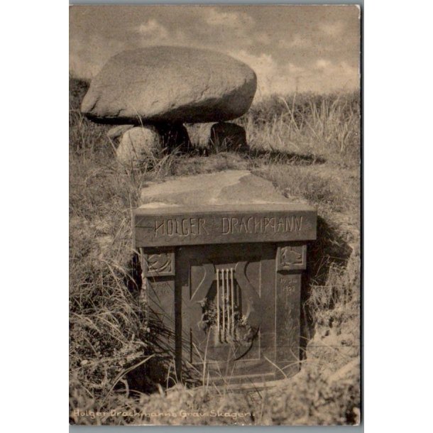 Holger Drachmanns Grav -  Skagen - Postkort - Ubrugt