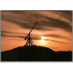 Skagen - Danmarks frste Vippefyr med ben brndekurv  - Postkort - Ubrugt