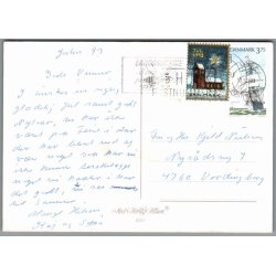 Julemrke 1993 p Postkort