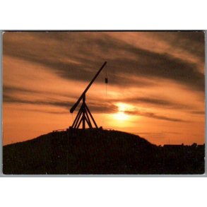 Skagen - Danmarks frste Vippefyr med ben brndekurv  - Postkort - Brugt